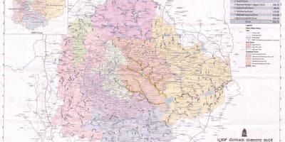 地図BBMP rajakaluve