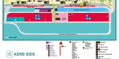 Kempegowda国際空港地図
